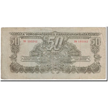 Banknote, Hungary, 50 Pengö, 1944, Undated, KM:M7, VF(20-25)