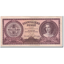 Banknote, Hungary, 1 Milliard Pengö, 1946, 1946-03-18, KM:125, EF(40-45)