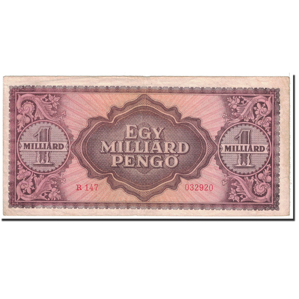 Banknote, Hungary, 1 Milliard Pengö, 1946, 1946-03-18, KM:125, EF(40-45)
