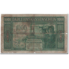 Banknote, Germany, 1000 Mark, 1918, 1918-04-04, KM:R134a, VG(8-10)