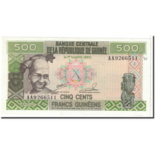 Billete, 500 Francs, 1985, Guinea, KM:31a, EBC