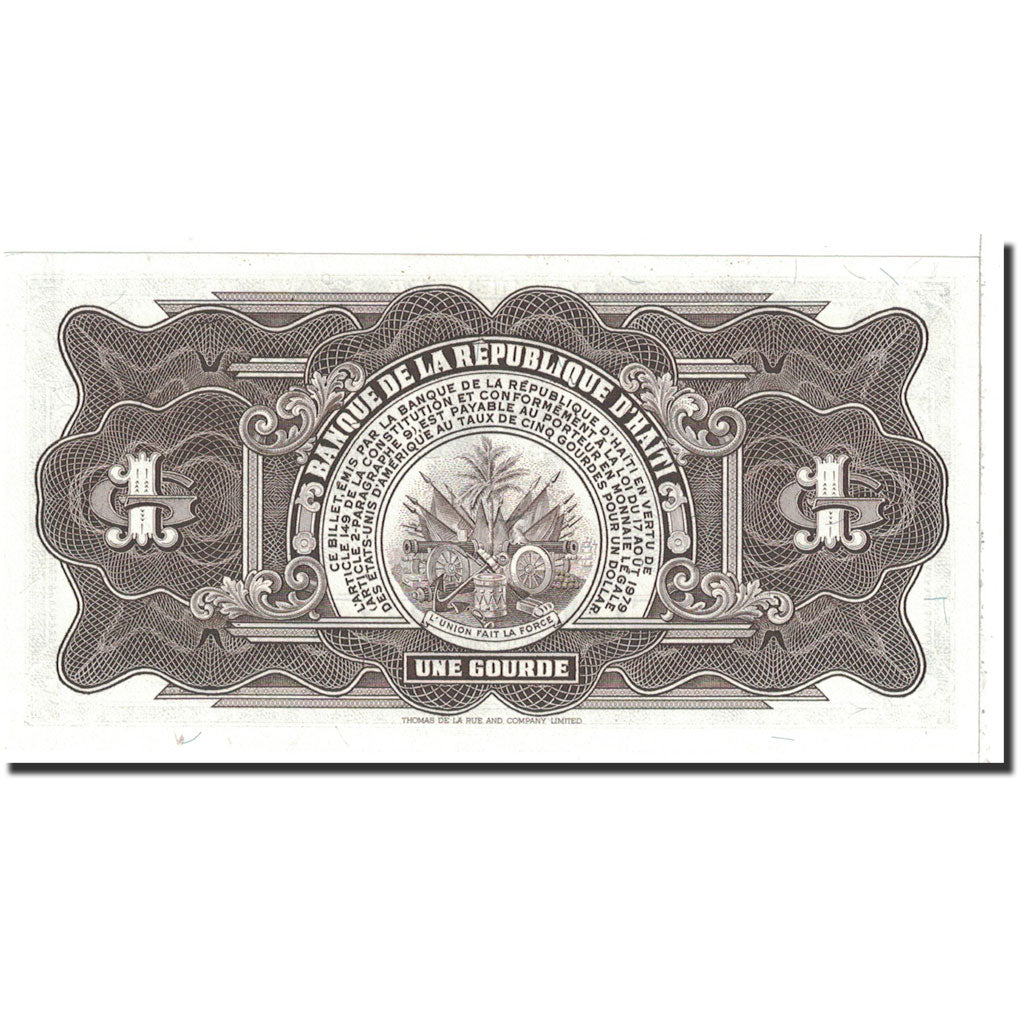 Banknote, Haiti, 1 Gourde, 1979, Undated, KM:239, UNC(63)