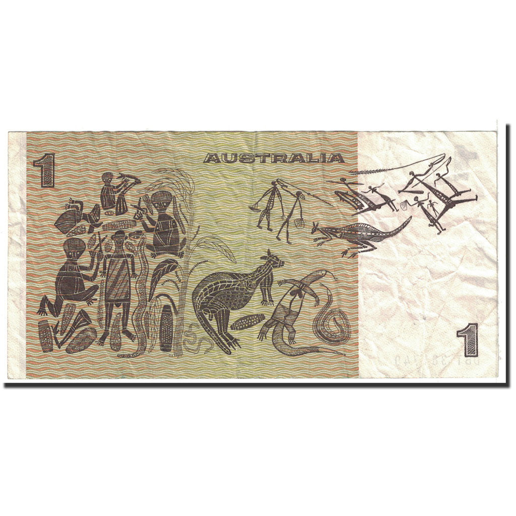 Banknote, Australia, 1 Dollar, 1983, Undated, KM:42d, VF(20-25)