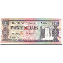 Banknote, Guyana, 20 Dollars, 1989, Undated, KM:24d, UNC(65-70)