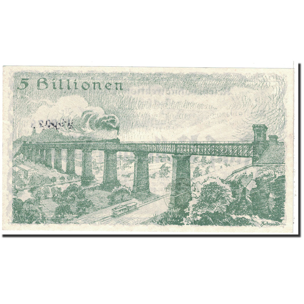 Banknote, Germany, 5 Billionen Mark, 1923, 1923-11-09, KM:S1380, UNC(64)