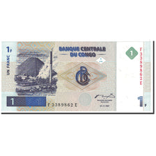 Billete, 1 Franc, 1997, República Democrática de Congo, 1997-11-01, KM:85a