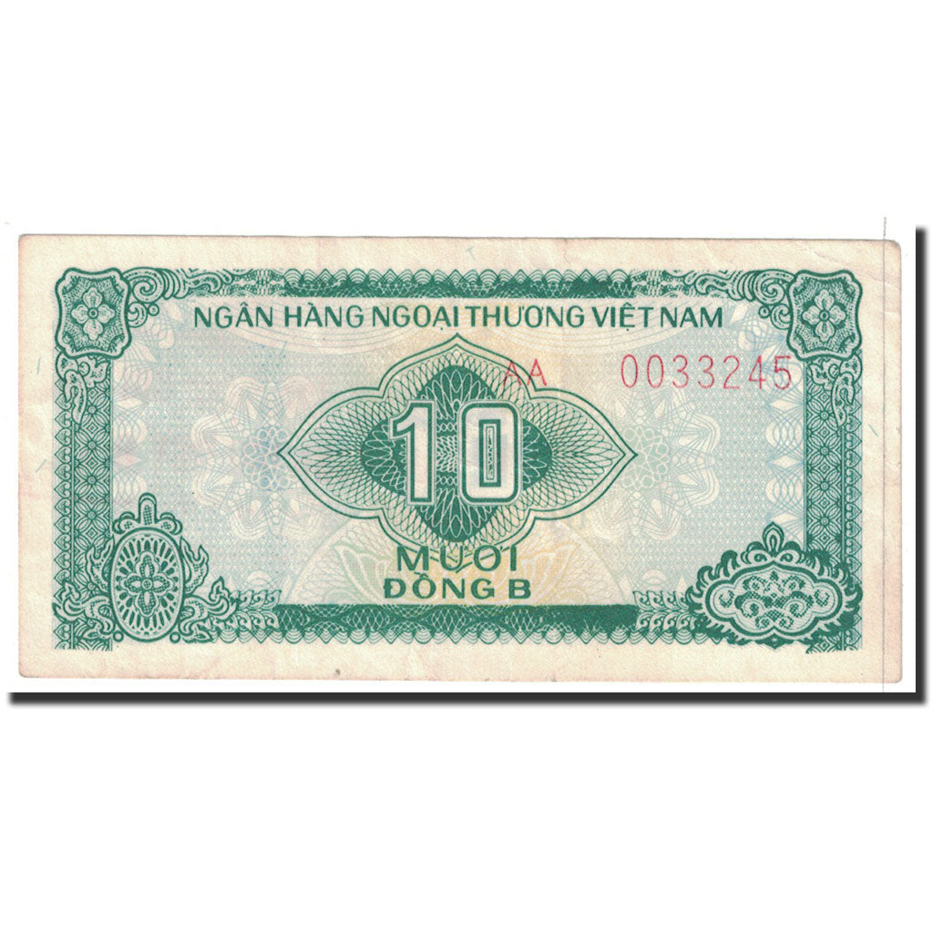 Banknote, Vietnam, 10 D<ox>ng B, 1987, Undated, KM:FX1a, EF(40-45)