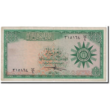 Banknote, Iraq, 1/4 Dinar, 1959, Undated, KM:51a, VF(30-35)