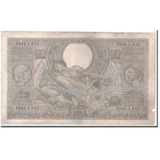 Banknote, Belgium, 100 Francs-20 Belgas, 1937, 1937-03-01, KM:107, VF(20-25)