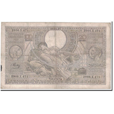 Banknote, Belgium, 100 Francs-20 Belgas, 1937, 1937-01-09, KM:107, VF(20-25)