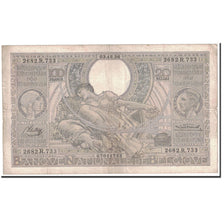 Billete, 100 Francs-20 Belgas, 1936, Bélgica, 1936-12-03, KM:107, MBC