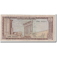 Banknote, Lebanon, 1 Livre, 1978, Undated, KM:61c, VF(20-25)