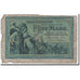 Banknote, Germany, 5 Mark, 1904, 1904-10-31, KM:8b, VG(8-10)
