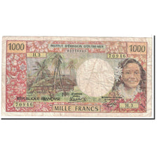 Banknote, New Caledonia, 1000 Francs, 1983, Undated, KM:64b, VF(20-25)