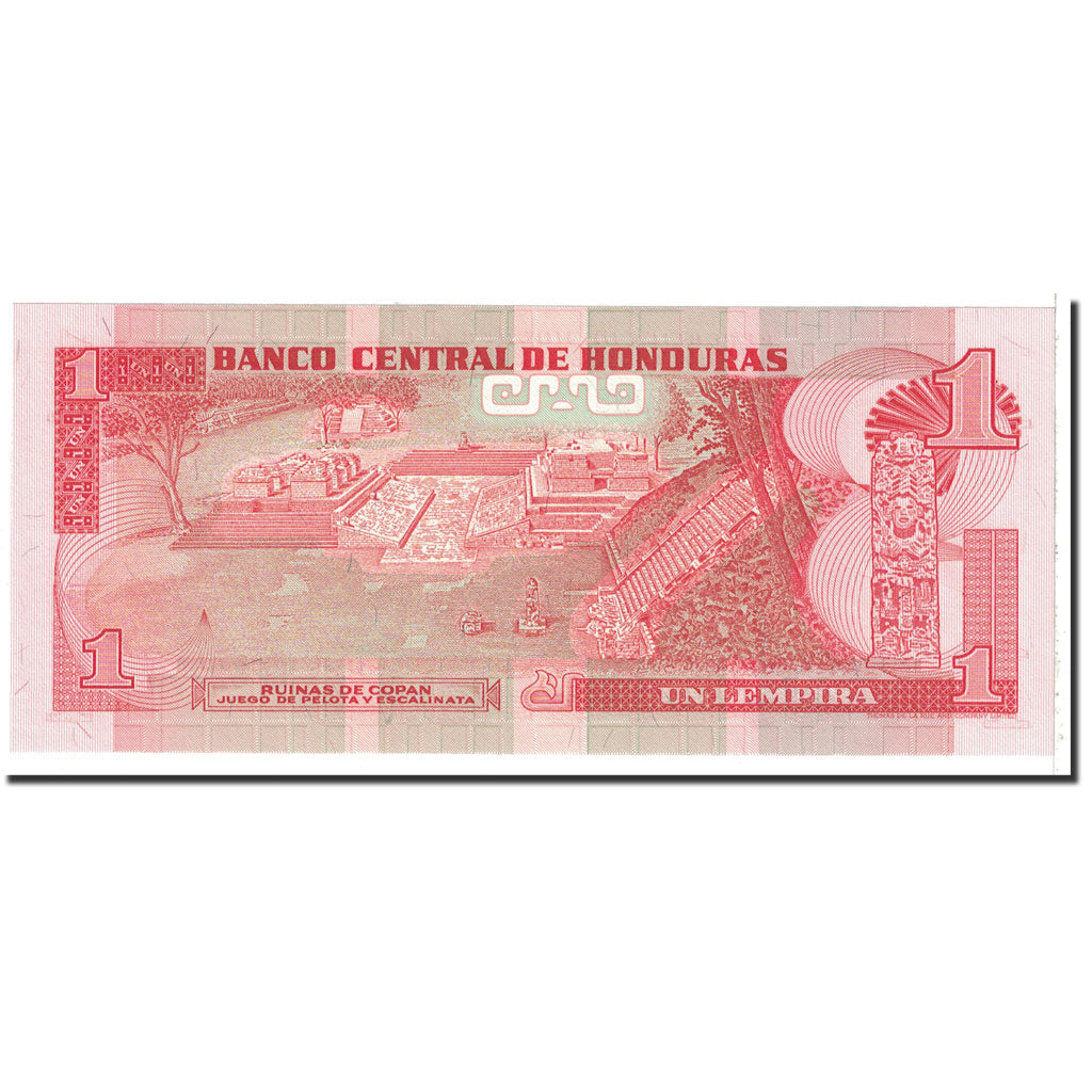 Banknote, Honduras, 1 Lempira, 1980, 1980-05-29, KM:68a, UNC(65-70)