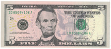 Banknote, United States, 5 Dollars, 2006, Undated, KM:524, UNC(65-70)