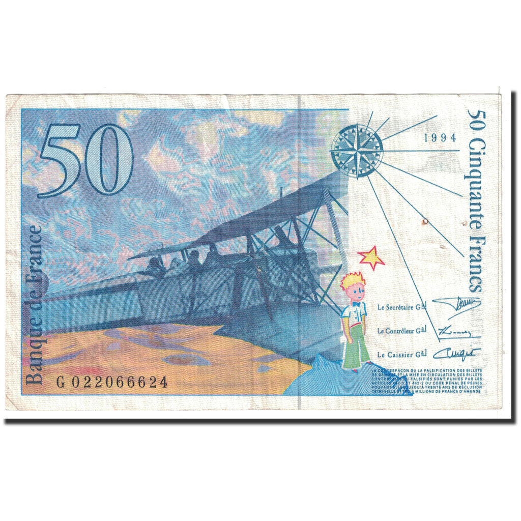 France, 50 Francs, 1994, TTB, Fayette:73.1d, KM:157Aa