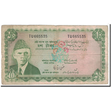 Banknote, Pakistan, 10 Rupees, 1972, KM:21a, VF(20-25)