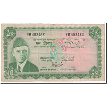 Banknote, Pakistan, 10 Rupees, 1972, KM:21a, VF(30-35)