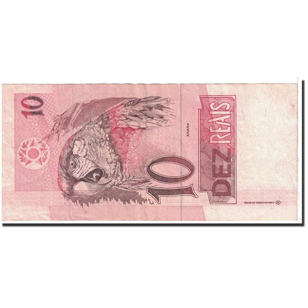 Banknote, Brazil, 10 Reais, 1997, KM:245Aj, EF(40-45)