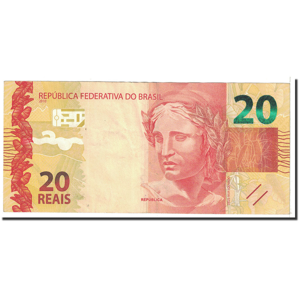 Banknote, Brazil, 20 Reais, 2010, KM:254, AU(50-53)