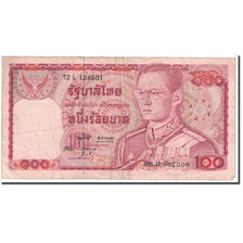 Banknote, Thailand, 100 Baht, 1978, KM:89, VF(30-35)