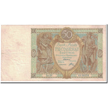 Banknote, Poland, 50 Zlotych, 1929, 1929-09-01, KM:71, EF(40-45)