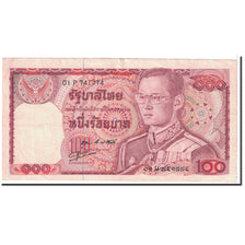 Billete, 100 Baht, 1978, Tailandia, KM:89, MBC