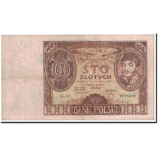 Billete, 100 Zlotych, 1932, Polonia, 1932-06-02, KM:74a, BC+