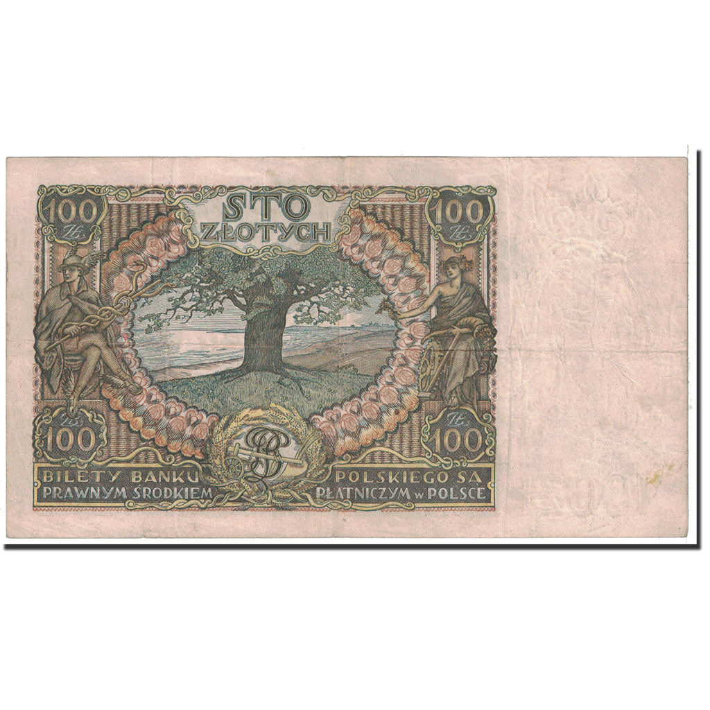 Banknote, Poland, 100 Zlotych, 1932, 1932-06-02, KM:74a, VF(30-35)