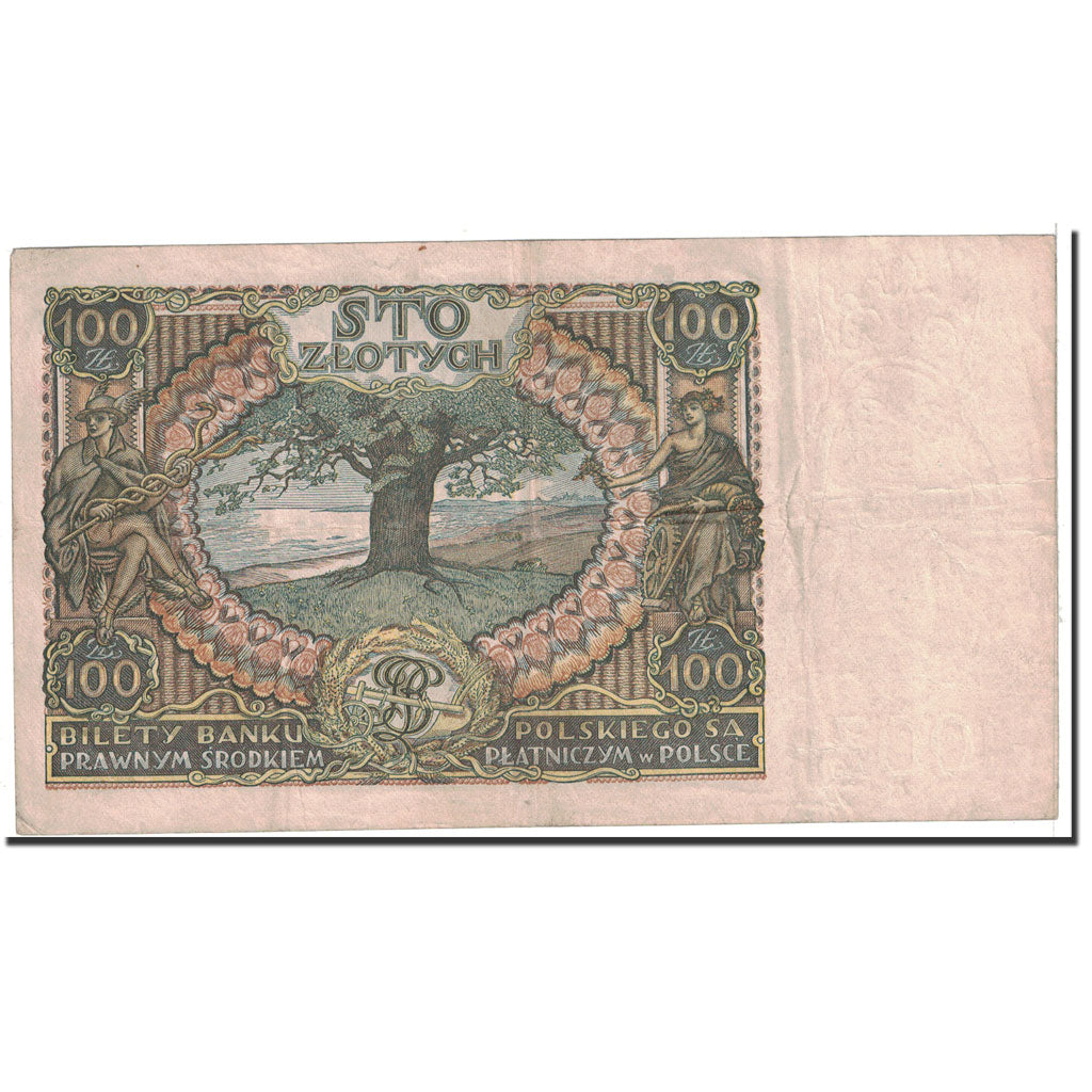 Banknote, Poland, 100 Zlotych, 1932, 1932-06-02, KM:74a, EF(40-45)