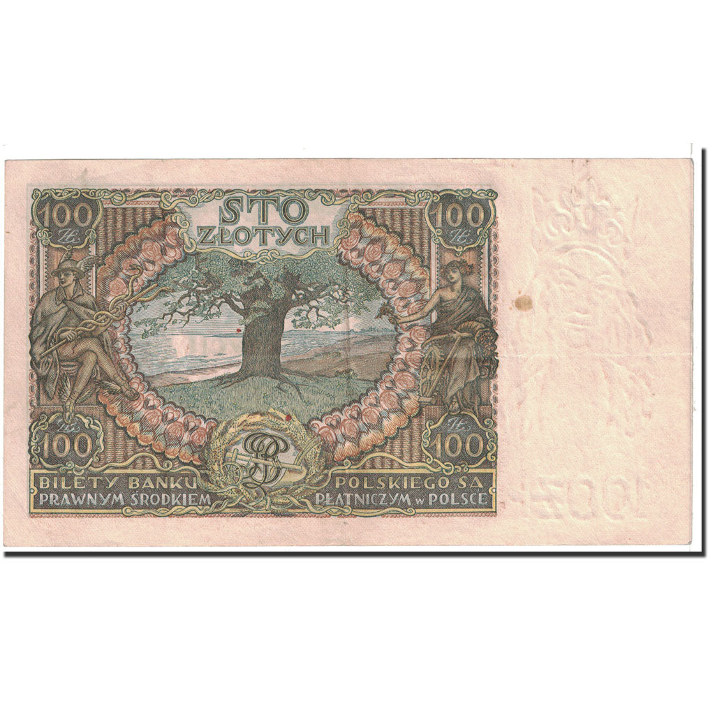 Banknote, Poland, 100 Zlotych, 1932, 1932-06-02, KM:74a, EF(40-45)