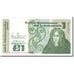 Geldschein, Ireland - Republic, 1 Pound, 1989, 1989-07-17, KM:70d, UNZ