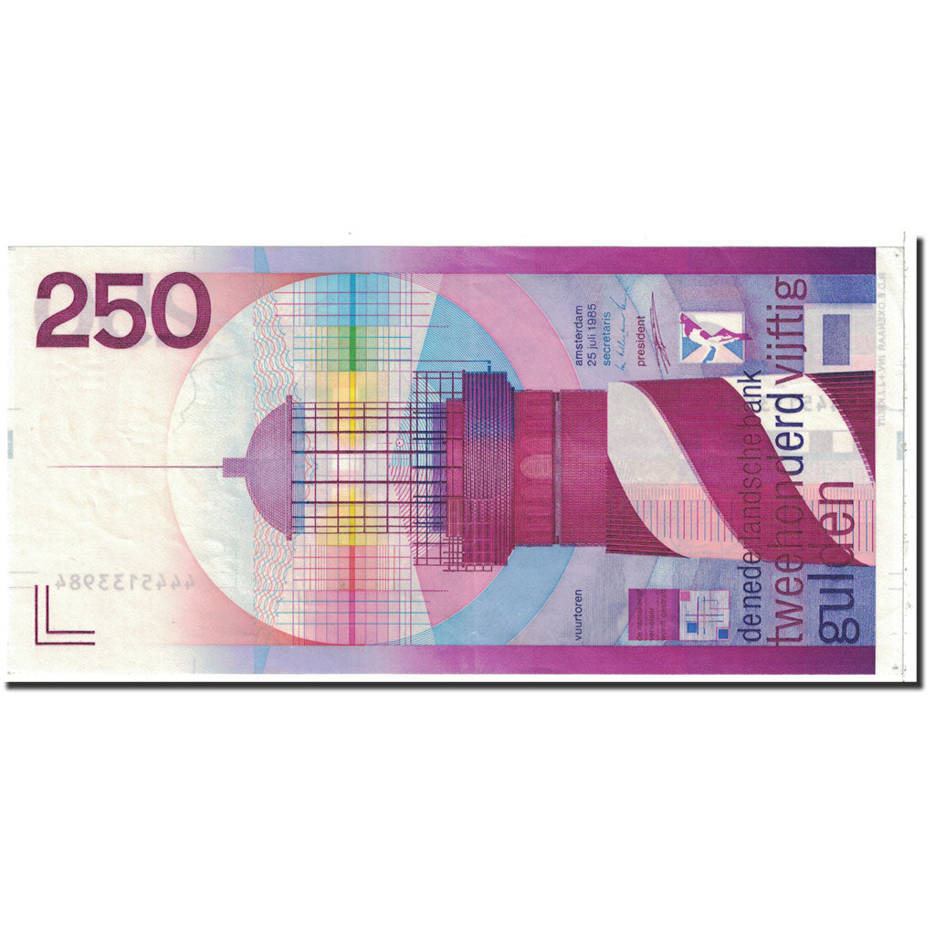 Biljet, Nederland, 250 Gulden, 1985, 1985-07-25, KM:98a, SUP