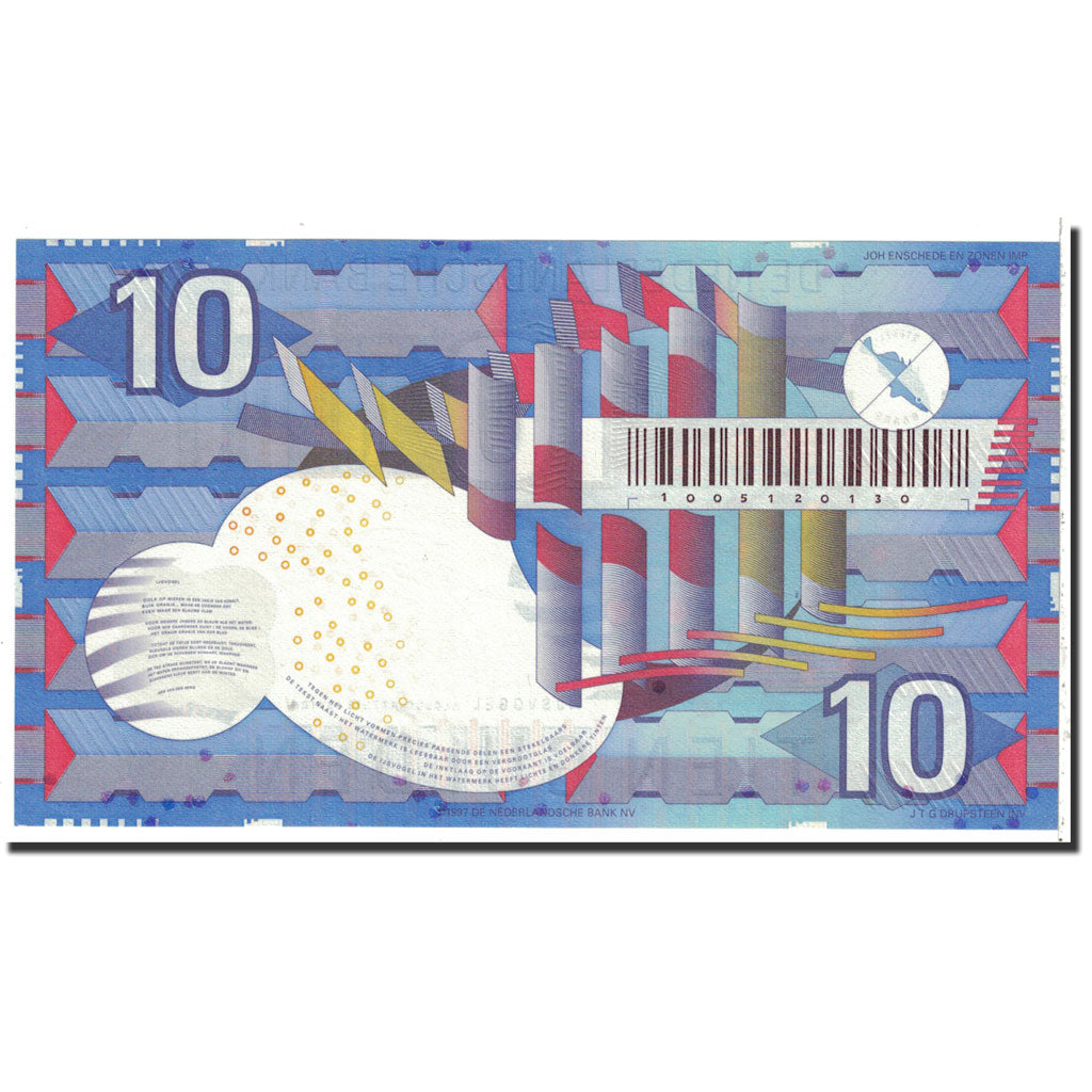 Banknote, Netherlands, 10 Gulden, 1997, 1997-07-01, KM:99, UNC(65-70)