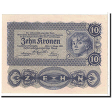 Banknote, Austria, 10 Kronen, 1922, 1922-01-02, KM:75, UNC(65-70)