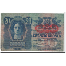 Banknote, Austria, 20 Kronen, 1913, 1913-01-02, KM:53a, EF(40-45)