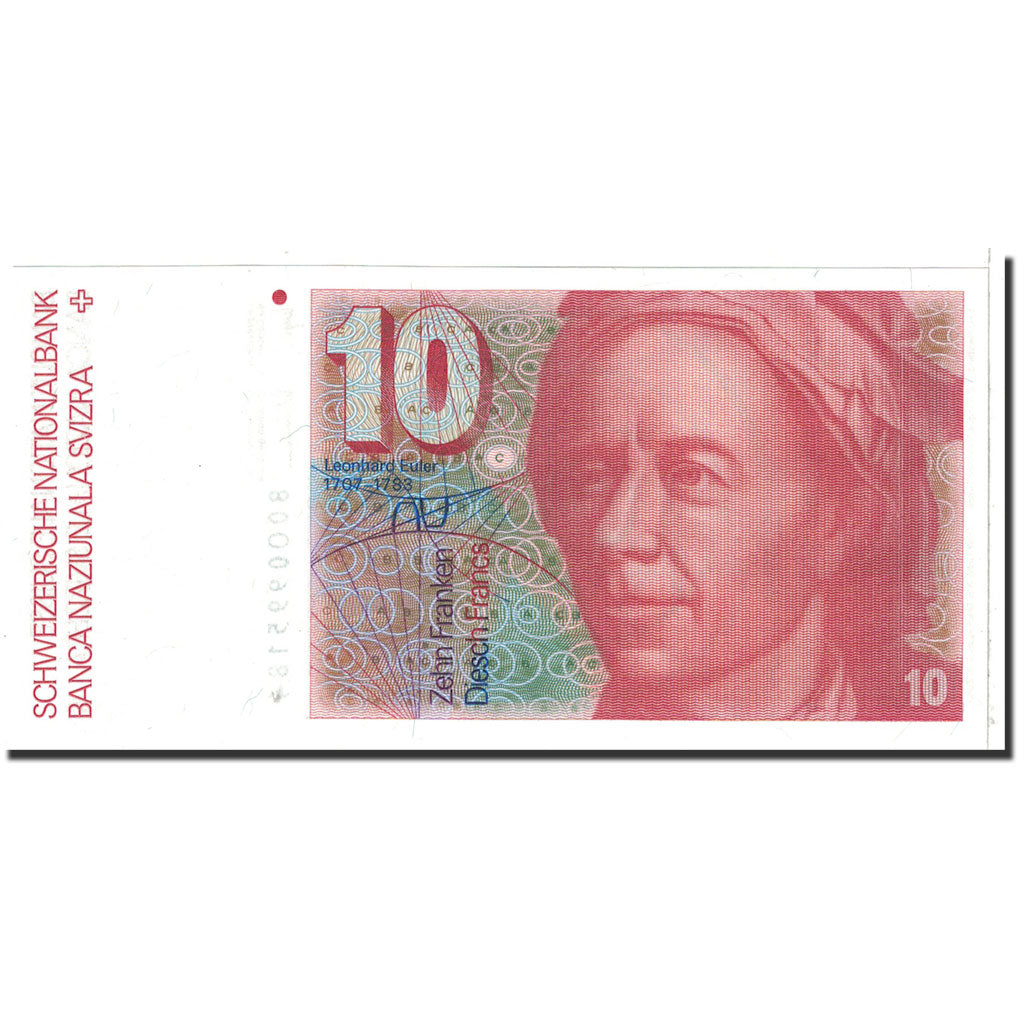 Banknote, Switzerland, 10 Franken, 1979, KM:53a, UNC(65-70)