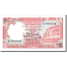 Billete, 5 Rupees, 1982, Sri Lanka, 1982-01-01, KM:91a, UNC