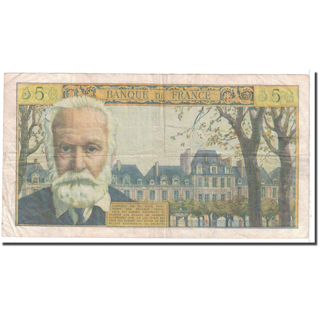 France, 5 Nouveaux Francs, 1965, 1965-07-01, VF(30-35), Fayette:56.19, KM:141a