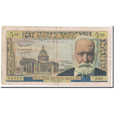 France, 5 Nouveaux Francs, 1961, 1961-06-01, VF(20-25), Fayette:56.8, KM:141a