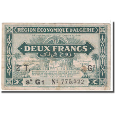 Biljet, Algerije, 2 Francs, 1944, KM:102, TB