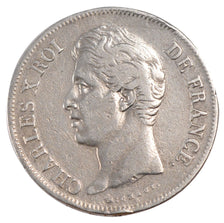 FRANCE, 5 Francs, 1830, Lille, VF(30-35), Silver, Gadoury #644, 24.50