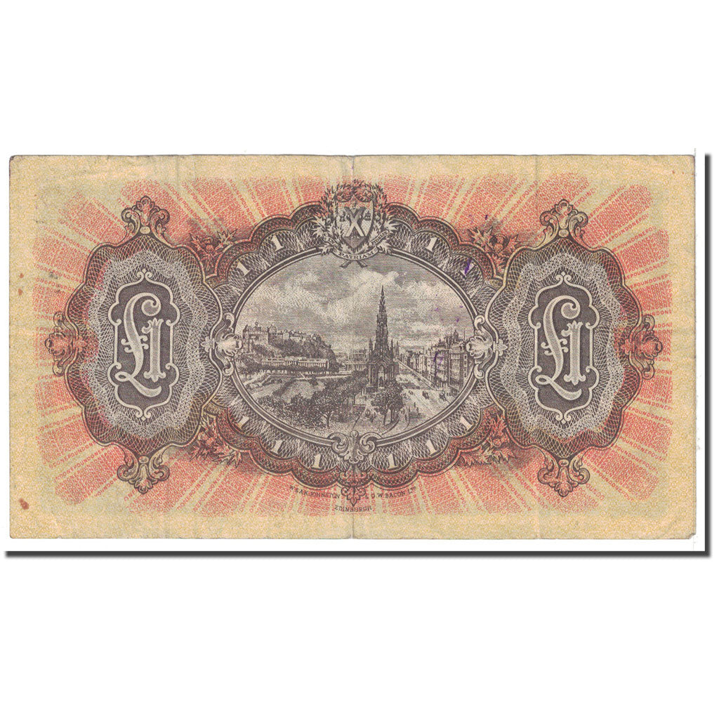 Banknote, Scotland, 1 Pound, 1958, 1958-03-01, KM:258c, VF(20-25)