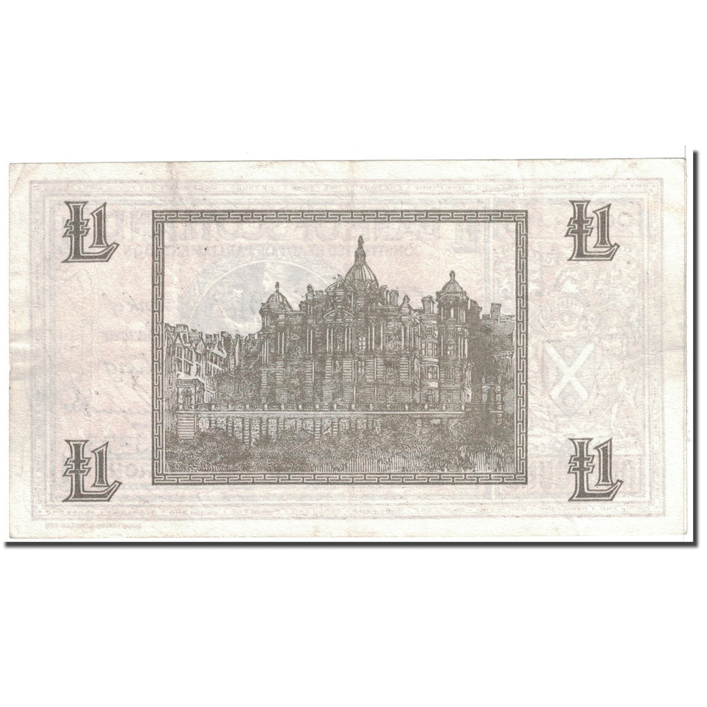 Banknote, Scotland, 1 Pound, 1937, 1937-09-15, KM:91a, AU(50-53)