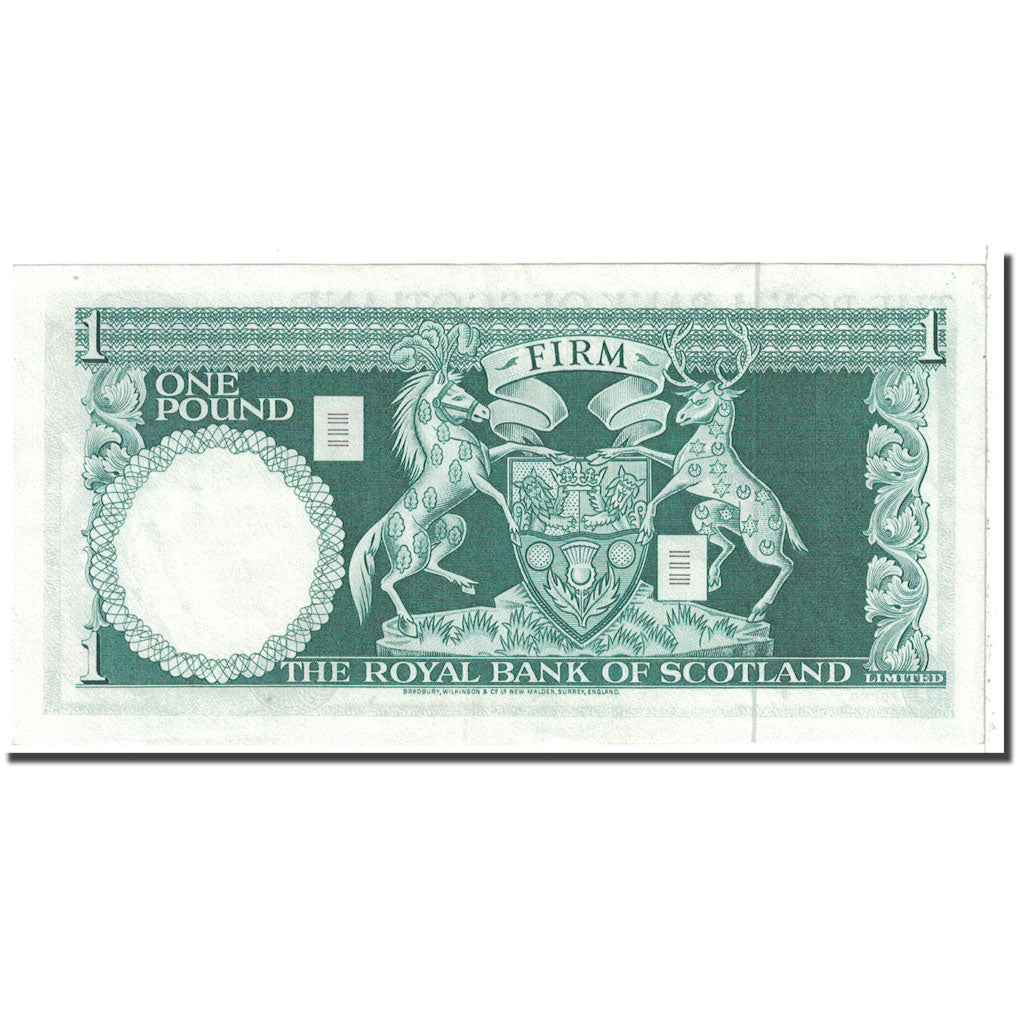 Banknote, Scotland, 1 Pound, 1970, 1970-07-15, KM:334a, AU(55-58)