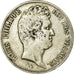 Moneta, Francia, Louis-Philippe, 5 Francs, 1830, Paris, MB+, Argento