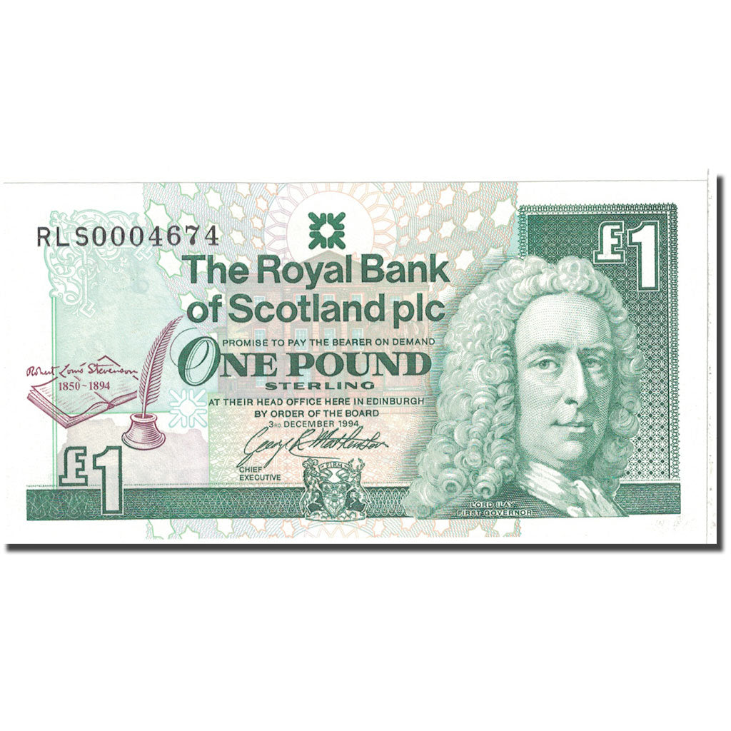 Banknote, Scotland, 1 Pound, 1994, 1994-12-03, KM:358a, UNC(63)