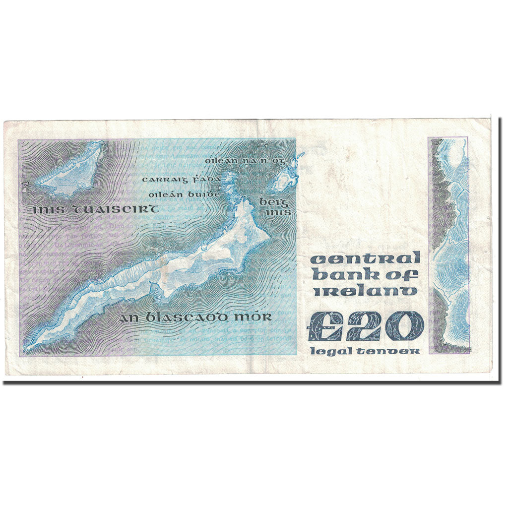 Banknote, Ireland - Republic, 20 Pounds, 1983, 1983-07-11, KM:73b, EF(40-45)