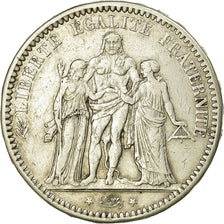 Coin, France, Hercule, 5 Francs, 1871, Paris, EF(40-45), Silver, Gadoury:745